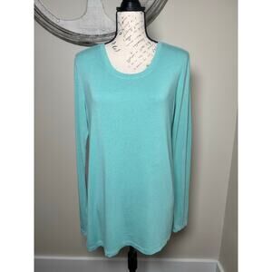 BCBGMaxazria Women Top  Long Sleeve green Size M